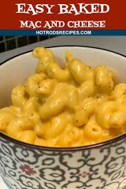 Easy Baked Mac And Cheese Recipe Baked Mac Mac Cheese Food Recipes