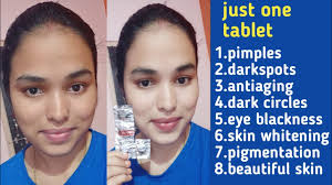 Collagen and glutathione are infused along with all of the essential vitamins your skin needs to glow. Full Body Permanently Whitening At Home Vitamin C Tablet Face Pack Youtube