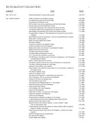 RUTH McEVOY COLLECTION