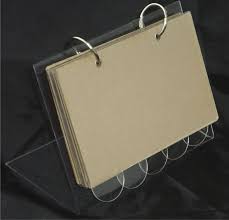 Acrylic Recipe Stand 4 X6 Kit Food Stands Chipboard Acrylic