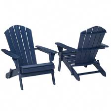 Midnight Folding Outdoor Adirondack Chair 2 Pack 2 1 1088mid The Home Depot Adirond Wooden Adirondack Chairs Adirondack Chair Home Depot Adirondack Chairs