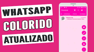 O whatsappgb possui um recurso interno de lock do whatsapp, onde você pode lock seu aplicativo whatsapp. Whatsapp Colorido Como Ter Whatsapp Transparente Azul Rosa Youtube