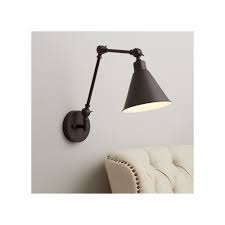 360 Lighting Industrial Wall Lamp Rich Bronze Hardwired Light Fixture Adjustable Up Down For Bedroom Bedside Living Room Reading Walmart Com Wall Lamp Wall Lights Bedroom Wall Mounted Reading Lights