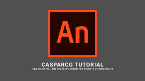 Adobe animate cc 2019 has got a very wide variety of drawing and graphic editing tools which will let you express their creative vision in before you start adobe animate cc 2019 free download, make sure your pc meets minimum system requirements. How To Install Template Generator Animate Cc Windows 10 Casparcg Tutorial Youtube