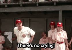 There's no crying in baseball shirt for men and women tank top. There Is No Crying In Baseball Gif Jelitaf