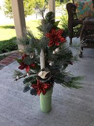 Cemetery Flowersmemorial Flowerschristmas Winter Vaseled Etsy Christmas Flower Arrangements Christmas Floral Arrangements Flower Arrangements Diy