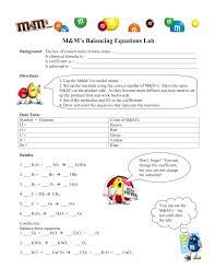 I was wondering if someone could explain to me how they get from the three balance equations to the solution. M Amp M S Balancing Equations Lab
