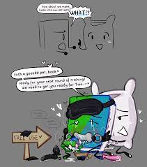 battle for dream island book (bfdi) critterscrawl object shows  pillow (bfdi) 
