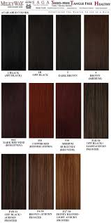 Hair Color Chart In 2019 Hair Color For Black Hair Weave