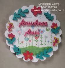 Check spelling or type a new query. Name Plates Handmade Kids Name Plates Manufacturer From Pune