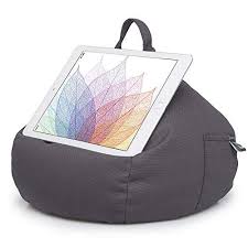 Ibeani Ipad Pillow Tablet Cushion Stand Securely Holds Any Size Tablet Ereader Or Book Upto 12 9 Inches In 2020 Bean Bag Cushion Tablet Pillow Stand Tablet Pillow