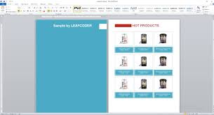 Contoh katalog buku perpustakaan format word. Contoh Dan Download Template Katalog Produk Docx Digital Solutions By Leafcoder