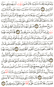 تفسير الآية 22 إلى 28 من سورة القصص التفسير الميسر