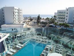 The View Of From My Hotel Room Of The Pool And Sea Picture Of The Blue Ivy Hotel Suites Protaras Tripadvisor