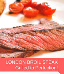 London Broil Steak Grilled To Perfection