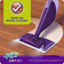 The solution spray didn't leave my floors wet, but they dampened them enough to allow the cloths to pick up the dirt and grime. Is Swiffer Wet Jet Safe For Laminate Wood Floors Wood Flooring