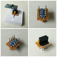 Esp8266 Breadboard Adapter Diy Electronics Bread Board Usb Flash Drive