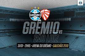 Assista online os gols e os melhores. Gremio X Sao Luiz Acompanhe O Placar Ao Vivo Do Jogo Do Campeonato Gaucho Torcedores Noticias Sobre Futebol Games E Outros Esportes