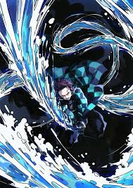 @seuzé, taken with an unknown camera 01/26 2021 the picture taken with. Tanjiro Water Wallpapers Wallpaper Cave