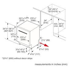 Installing A Full Size Dishwasher In Old Shallow Cabinets Dishwasher Dimensions Fully Integrated Dishwasher Dishwasher