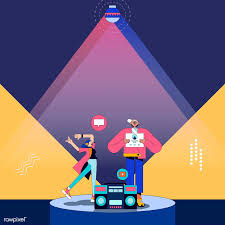 Illustration Of People On A Dance Floor Vector Premium Image By Rawpixel Com Te