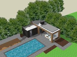 Poolhouse Cuijk Impression 4 Chris Kokke Architekt Architekt Chris Cuijk Gartenhaus Impress Arka Bahce Havuzlari Bahce Veranda Tasarimlari Arka Bahceler
