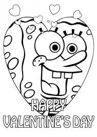 It is a festival of romantic love and many people give cards, coloring pages, letters, lovehearts, flowers or presents to their spouse or partner. Valentine Coloring Pages Spongebob Valentines Day Coloring Page Valentine Coloring Sheets Printable Valentines Coloring Pages
