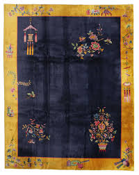 Alter art deco teppich gewebt. China Antik Art Deco 1920 280x355 Carpetvista
