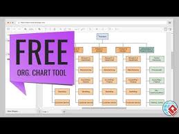 Free Organization Chart Tool Youtube