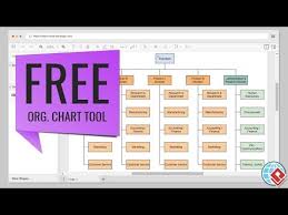 Free Organization Chart Tool Youtube