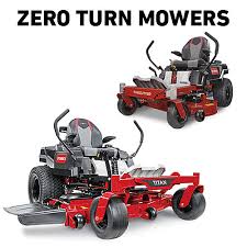 These mowers will cut your mowing time considerably in comparison to a walk mower. Toro Tractor Supply Co