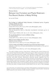 Contextual translation of clumsy into malay. Pdf Between Iron Formalism And Playful Relativism Five Recent Studies In Malay Writing
