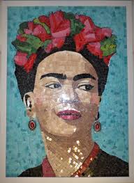 I did this frida Mosaic a during covid era.