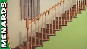 Installing Stair Rails Menards Stair Banister Stair Rails Stair Railing