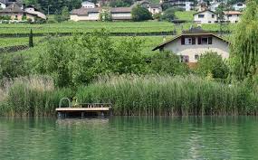 The apartment features 1 bedroom, a tv with cable channels, an equipped kitchen with a microwave and a fridge, a washing machine, and 1. Haus Am See Pernstich Kaltern