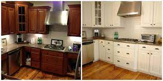 People are always wondering how to update their 1980's kitchen cabinets. 9 Reasons You Need To Paint Your Kitchen Cabinets Righ Kitchen Cabinets Before And After Chalk Paint Kitchen Cabinets Painted Kitchen Cabinets Before And After