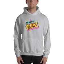 Is That Anime Hoodie Grey Lulusketches