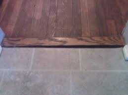 I bought the 82 inch wide. How Can I Fill This Gap Between Two Areas Of Flooring Home Improvement Stack Exchange