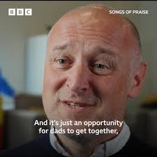 It is fitting that the name of the UK’s largest network for dads is such a  dad joke: ‘Who Let The Dads Out’ 😂, #SongsOfPraise