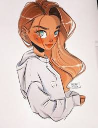 Draw This In Ur Own Style And Express Urself Cartoon Girl Drawing Girls Cartoon Art Cartoon Art Styles
