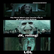 In the last harry potter movie, in the scene where a squad of wizards from the ministry of magic use their wands to try to arrest voldemort, if you freeze on the right frame you can see through his disguise. Potter Harry Only True Fans Will This Getonly True Harry Potter Fans Will Get This 3 Harry Potter Cast Harry Potter Memes Hilarious Harry Potter Jokes