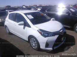 At the release time, manufacturer's suggested retail price (msrp) for the basic. 2016 Toyota Yaris 2016 White 1 5l Vin Vnkktud34ga065067 Free Car History
