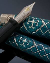 Conway Stewart Westminster Teal Fountain Pen Pen Nib Rollerball