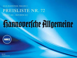 Sie sind auf wohnungssuche und möchten eine wohnung in hungen mieten? Preisliste Haz Np Hannoversche Allgemeine