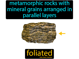 Foliated In 2020 Science Flashcards Easy Science Science Student