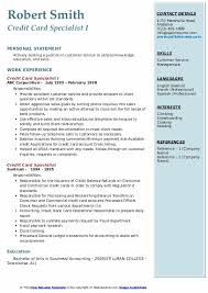 We did not find results for: Credit Card Specialist Resume Samples Qwikresume