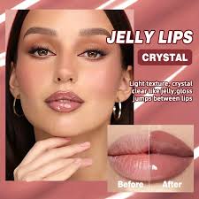Colored lip gloss, liquid hydrating and moisturizing, light and shiny lip  balm, water gloss lip glaze moisturizing lip milk.