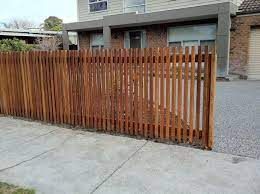 Narrow Timber Battens As Fencing Idea Fence Design Outdoor Handrail Timber Battens