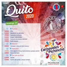Preparada con siete variedades de maíz. Agenda Carnavalera Animate A Gobierno De Pichincha Facebook