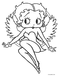 Click on the coloring page to open in a new window and print. Free Printable Betty Boop Coloring Pages For Kids
